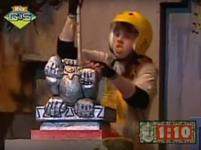 You're probably convinced that you could have completed the monkey statue on Legends of the Hidden Temple.But honestly?

You probably would not have been able to do that.