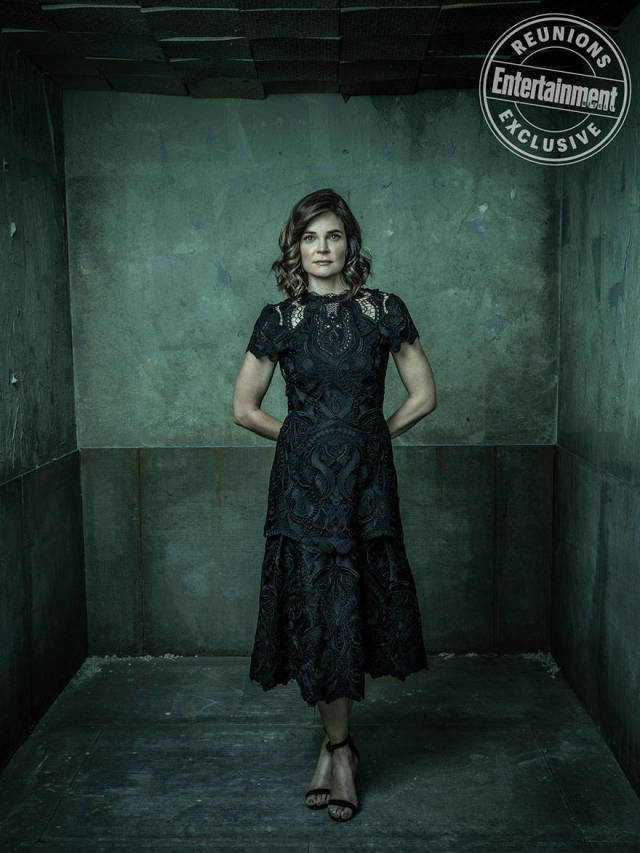 Betsy Brandt (Marie Schrader)“I had never played a character that long before, and that right in itself is a gift, as an actor to be able to take a journey like that,” says Brandt. “We read the pilot and I said to my husband, ‘This is the best pilot that I’ve ever read.’ I love Marie — to this day, I love her, and I’m so thankful for the wonderful things about her and I’m so thankful for all her faults too because it was just ridiculously fun to play…. Someone asked me, because it’s been 10 years since it premiered, what I miss most. And, hands down, it’s the people. To get to make this kind of show with this group of people — I mean, it just doesn’t get any better than that.”
