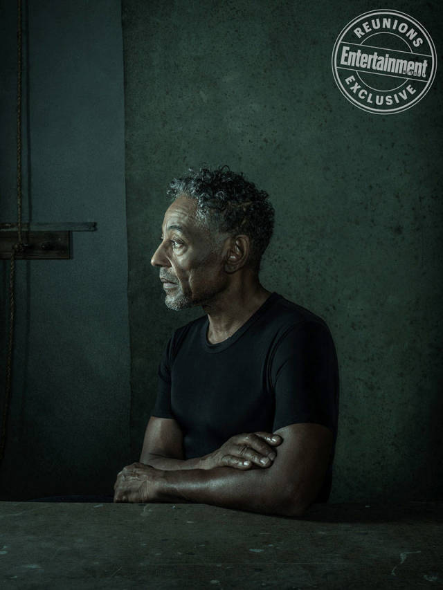 Giancarlo Esposito (Gustavo Fring)“Bryan Cranston has been quoted as saying to me, ‘I don’t know how the guy does it, but he scares me because all of a sudden he turns around and he turns back and his eyes are dead,’” says Esposito. “I just used to look right through Bryan and he would just go, ‘Where, where does that come from, that cold and cruel look?’ But it’s something that gets developed and I know how to drop to get there, but it’s always in that place where we leave ourselves behind as actors and we take on the trappings and the physicality of the character that we’ve created that’s become a part of us.”