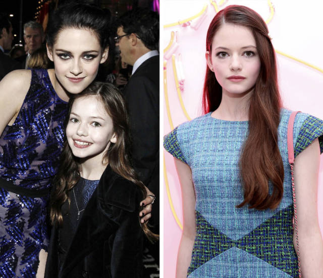 Mackenzie Foy (The Twilight Saga: Breaking Dawn, 2011–2012)The world met Mackenzie Foy when the 4th part of the Twilight saga was released. Though it wasn’t her first role, Foy was called the most beautiful girl in the film industry. Now she’s 17 years old and continues to take part in movies. In 2018, we’ll see Mackenzie together with Keira Knightley and Helen Mirren in The Nutcracker and the Four Realms