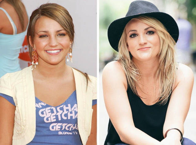 Jamie Lynn Spears (Zoey 101, 2005–2008)

Jamie Lynn, just like her sister, Britney, started her career at Disney studios. But because of her unplanned pregnancy, she had to quit the film industry and devote her time to her baby and family. Now, Jamie Lynn is raising 2 children and in 2014 released her music album, The Journey.