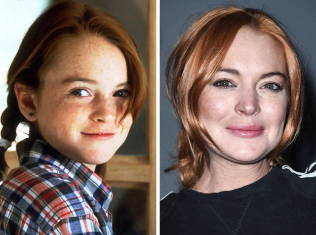 Lindsay Lohan (The Parent Trap, 1998)One of the brightest young stars of the late 20th and early 21st centuries, Lindsay Lohan, stole the hearts of many in The Parent Trap, a family comedy. After that, she took part in successful films such as Freaky Friday, Mean Girls, Herbie Fully Loaded, and Georgia Rule. But later, the actress was involved in several serious scandals that almost ruined her future chances of success. But Lindsay doesn’t give up and continues to star in at least one movie a year.