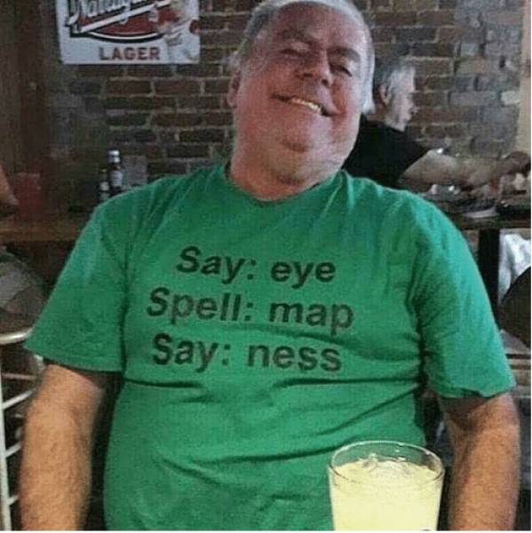 say eye spell map say ness shirt - Lager Say eye Spell map Say ness