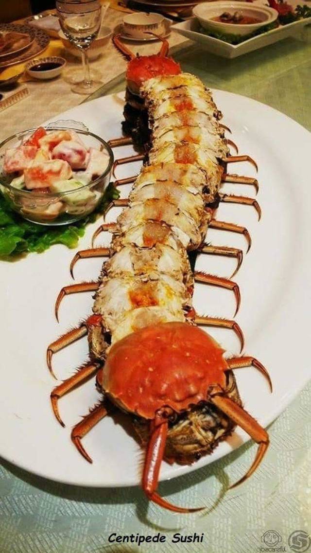 centipede crab - Centipede Sushi