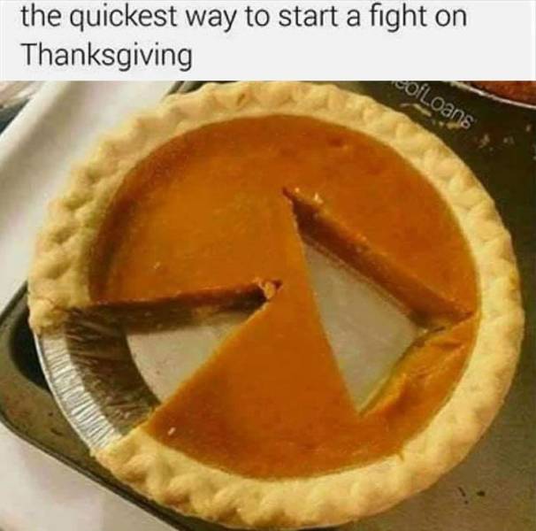 cursed food - the quickest way to start a fight on Thanksgiving cofLoans