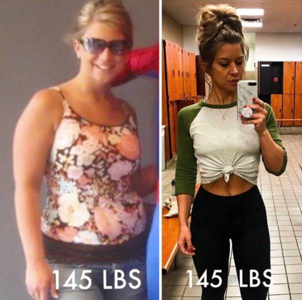 same weight transformation - 145 Lbs 145 Lbs