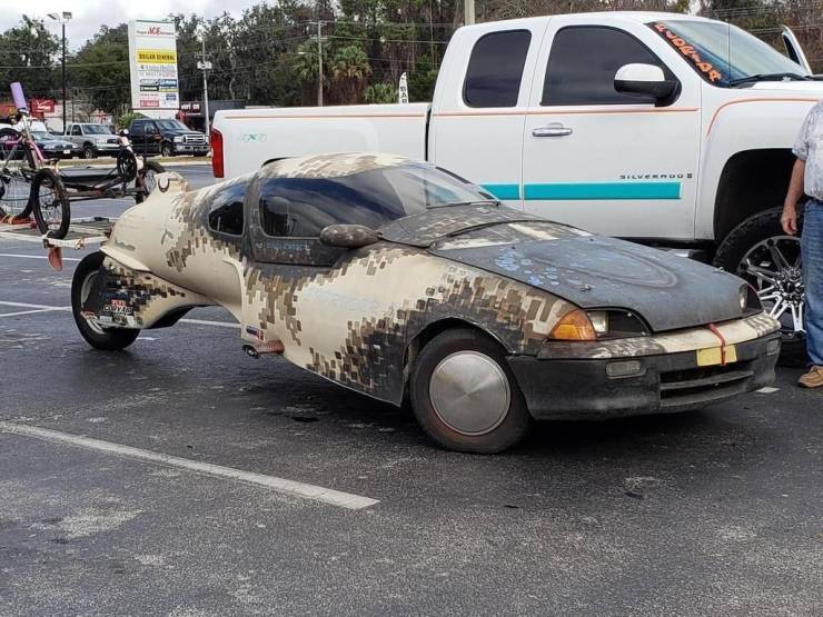 car made from airplane