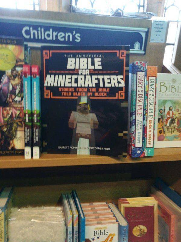 Children's Official Minecrafters Go Bible For Inecrafters Bibl 3. Stories From The Bible Diary Disciple Told Bloch By Block Diary Disciple Luke'S Story A Story Garrett Roma N Istopher Miko A Siri Bible