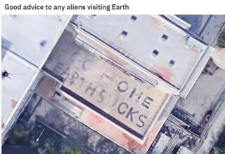 Good advice to any aliens visiting Earth Ome Earthcks