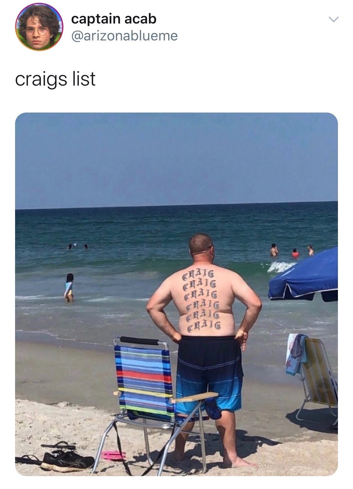 craig tattoo on back - v captain acab craigs list Craig Craig Hig Raig Craig Craig