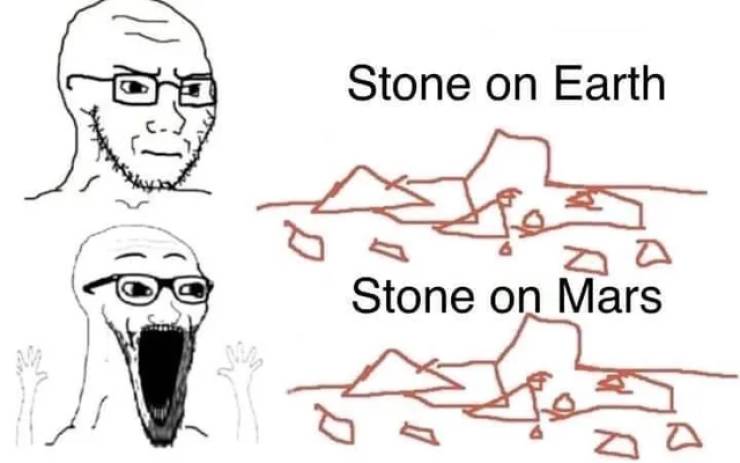 rosół japan meme - Stone on Earth Stone on Mars a o A