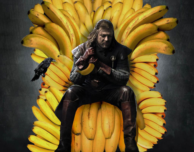 Swords Replaced With Bananas