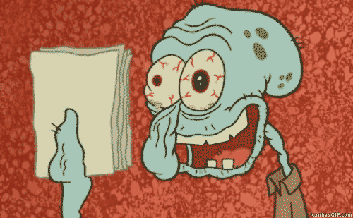 Finishing your paper at 3:30AM.