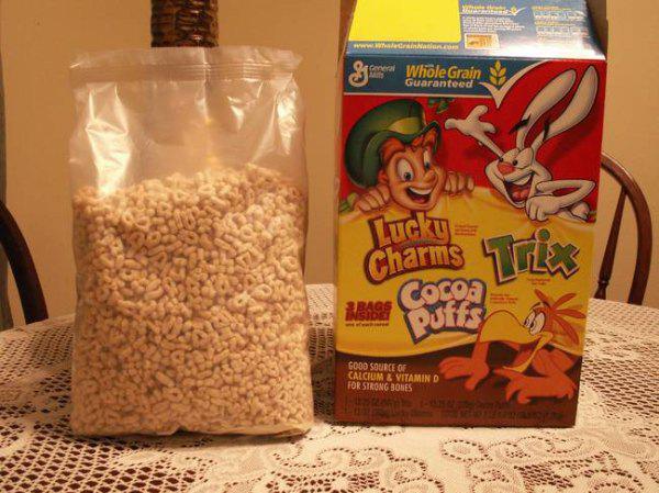 But remember in life, sometimes you lose…big time. Just imagine this person’s dismay as he realized his Lucky Charms came sans marshmallows.