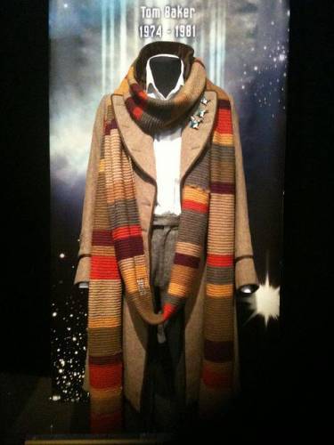 A Miscommunication Creates Doctor Who's Beloved Scarf - If you've never seen Doctor Who, it's about a time traveling man named "Who" who flies through space in his telephone house stealing young women from their homes and changing his appearance to avoid prosecution. He also used to wear a very long scarf that was knit when a producer for the show gave different swatches of wool to a seamstress who thought they wanted a fifty foot puke colored scarf and not something normal. Luckily, Tom Baker (the fourth Doctor) loved the scarf and her mistake became series canon.