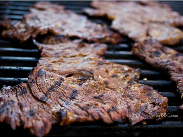 Carne Asada Steak - 
In the Spanish language, carne asada IS grilled steak. So don’t state the obvious.