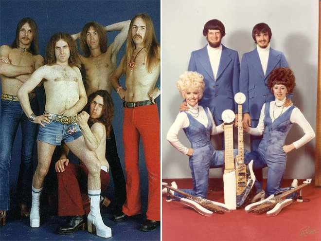 Some of the Most Awkward Band Photos
