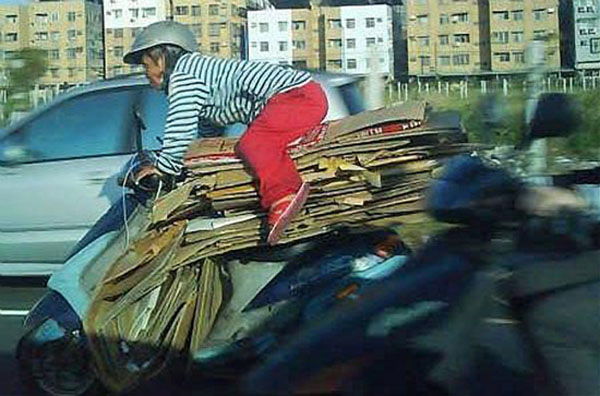 16 People Who Will Use Their Motorcycle For Anything