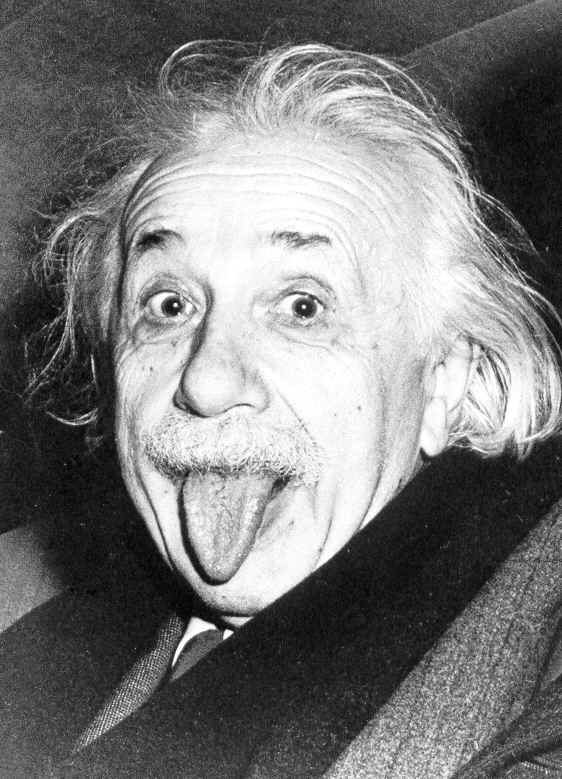 Einstein never failed math. He was really good at it. Like, as good as Einstein. Duh, Einstein.