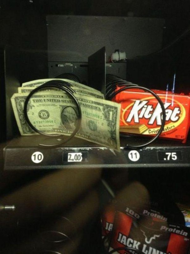 money in a vending machine - Til United State B 1 Kit Dc 33 Crissfors 2.00 .75 Jack Lin