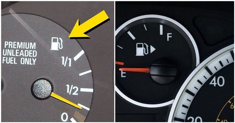 Which side was my gas tank on again? - 
Depending on your situation, you may not know which side of the vehicle your gas tank is on. If this happens to you, just take a look at the dash and the side that the symbol of the gas tank is on. Either right or left (on the dash) is also the side of the vehicle where the gas tank is.