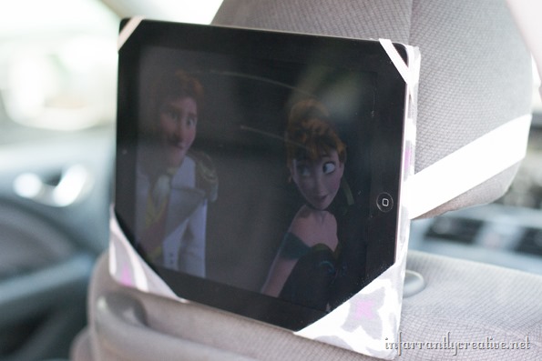 The backseat iPad holder - 
Tablets are used for everything from checking one's email and browsing the Internet to a host of other uses including movie watching. Of course, if you ever wanted to keep your young ones entertained for a long period of time during a very long car ride, then this may be the perfect project to work on. The holder itself is actually made from almost any piece of cloth, a piece of cardboard, a long piece of elastic and many pins.