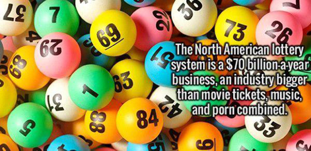 lotto win - 7 67 69 63 The North American lottery system is a $70 billionayear business, an industry bigger than movie tickets, music, and porn combined. O