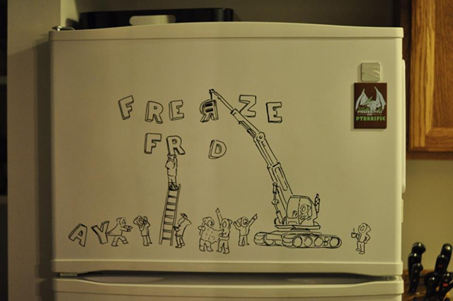 'Freezer Friday' Art By Charlie Layton