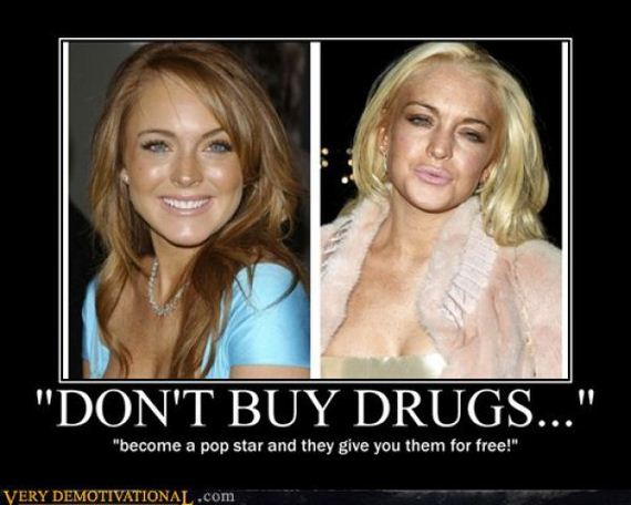 Lindsey Lohan shows us the life of being famous.