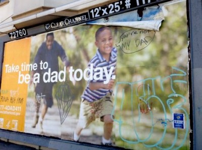 banner - Cour Channel 12'x 25' # 1 72760 Take time to be a dad today Eft 714DAD41