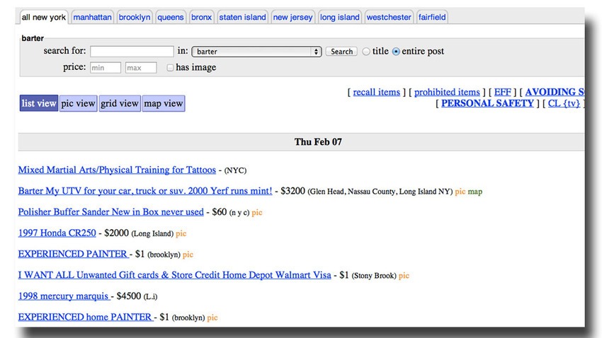 8 Things You Didn't Know You Could Do On Craigslist ...