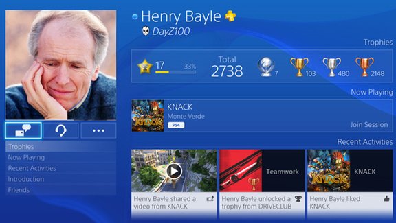 most psn friends - Henry Bayle DayZ100 Trophies Total 17 335 2738 2 70 Now Playing Knack Monte Verde P54 Join Session Recent Activities Trophies Now Playing Recent Activities Introduction Friends Teamwork Knack Henry Bayle d a c video from Knack Henry Bay