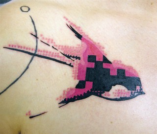 tattoo pixels arts