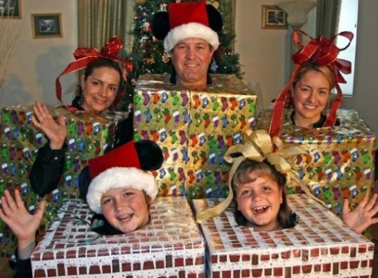 bad christmas photos family - Bebe
