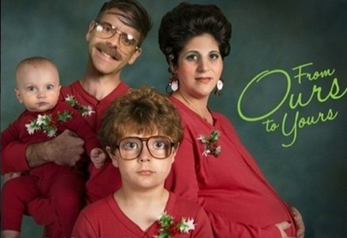 weird christmas family - home ure Clours