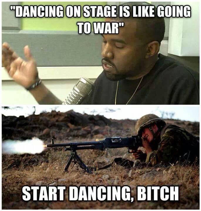 Start Dancing Bitch!
