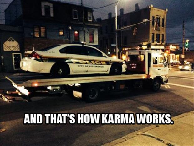 luxury vehicle - And That'S How Karma Works.