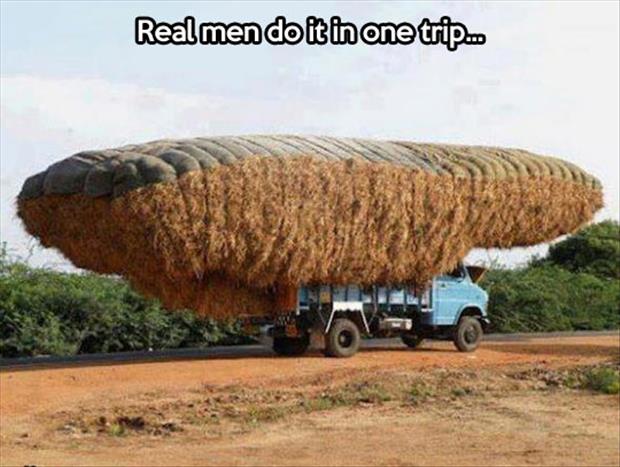 overloaded truck india - Realmen do itin one trip