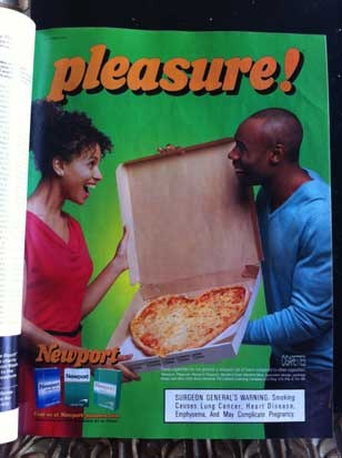 Because nothing is more pleasurable than pizza