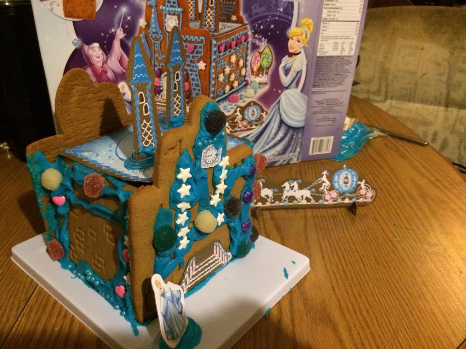 Terrible Gingerbread House Attempt