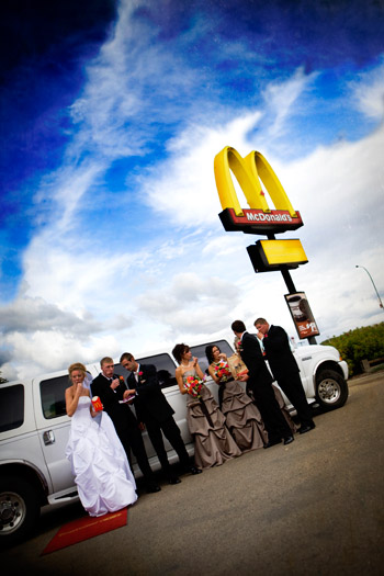 People Getting Married In McDonalds