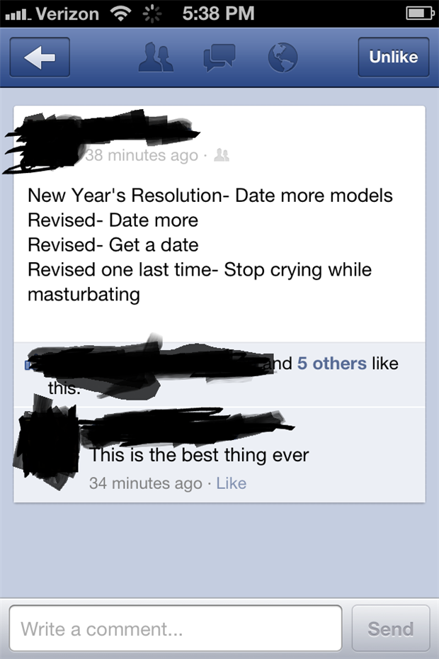 Funny New Years Resolutions