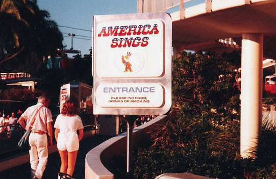 america sings disneyland - America Sings Tatti Entrance Learenofood, Dows Or Smoking