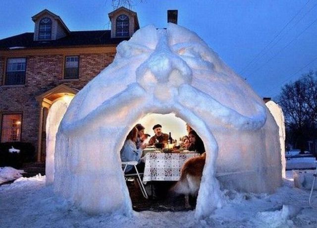 17 Awesome Snow Forts