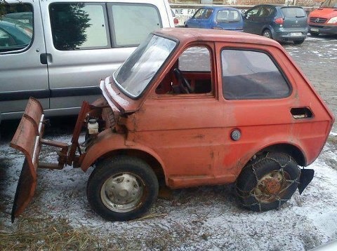 15 Cars With Snow Plows