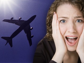 Pteromerhanophobia: The fear of flying.