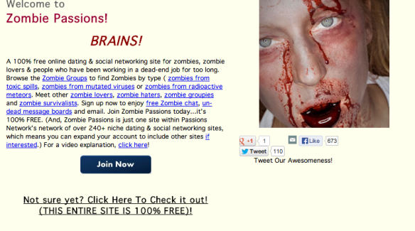 jaw - Welcome to Zombie Passions! Brains! A 100% free online dating & social networking site for zombies, zombie lovers & people who have been working in a deadend job for too long. Browse the Zombie Groups to find Zombies by type zombies from toxic spill