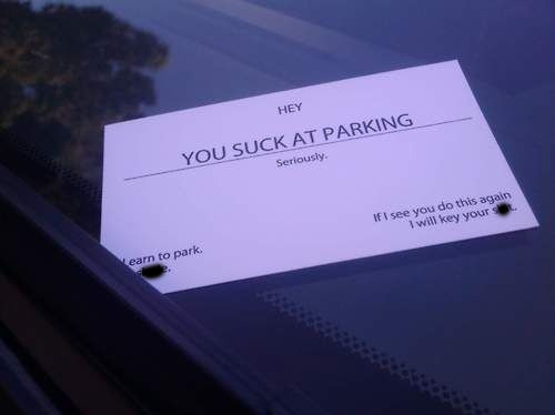 22 Funny Furious Windshield Notes