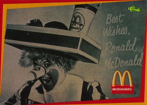 Ronald McDonald In 1963