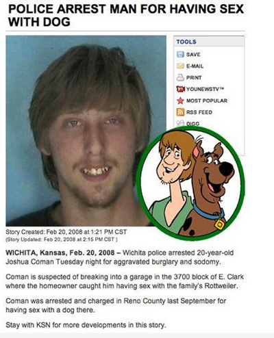 I guess he was out of scooby snacks?
